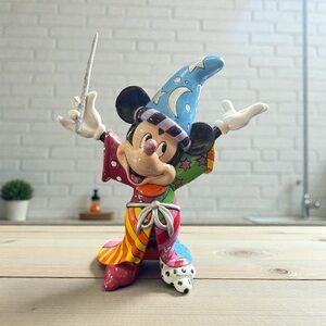Disney BRITO Sorcerer Mickey Mouse Figurine – Colorful Pop Art Collectible
